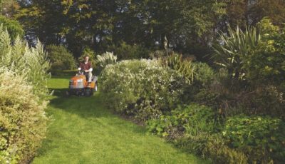 Traktor ogrodowy do dużych trawników