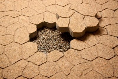 Kostka brukowa o nieregularnych kształtach