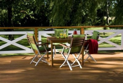 Malowanie drewna: kolorowa architektura ogrodowa